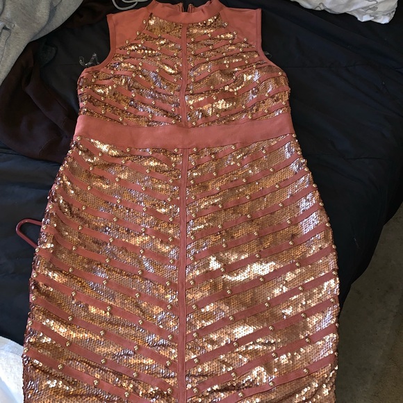 This Is Your Night Bandage Mini Dress - Picture 3 of 4